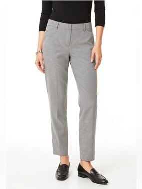 TALBOTS Hampshire Ankle Pants Preppy Black and White Size 6p NWT